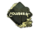 Sticker | coldzera (Gold) | Rio 2022 Item Image