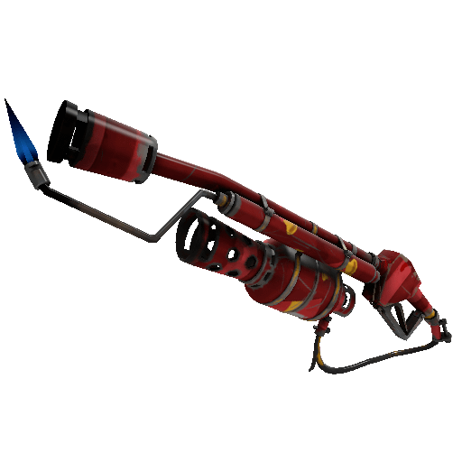 Gift Wrapped Flame Thrower (Well-Worn)