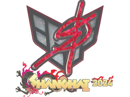Sticker | degster (Glitter) | Shanghai 2024 Item Image