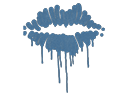 Sealed Graffiti | Kiss (Monarch Blue) Item Image