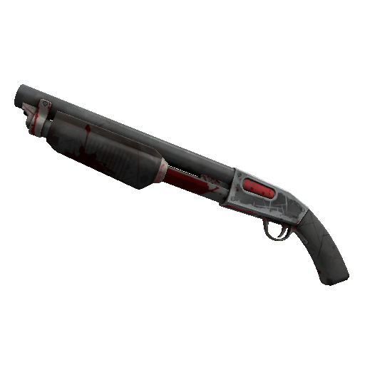 Unusual Isotope Team Detail Shotgun (Battle Scarred) Item Image