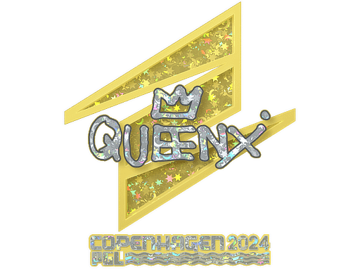 Sticker | Queenix (Glitter) | Copenhagen 2024 Item Image