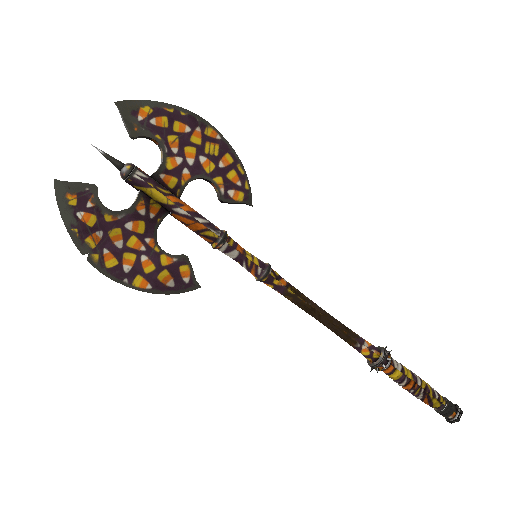 Unusual Isotope Sweet Toothed Scotsman's Skullcutter (Well-Worn) Item Image