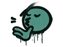 Sealed Graffiti | Chef Kiss (Frog Green) Item Image