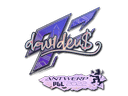 Sticker | dav1d (Holo) | Antwerp 2022 Item Image