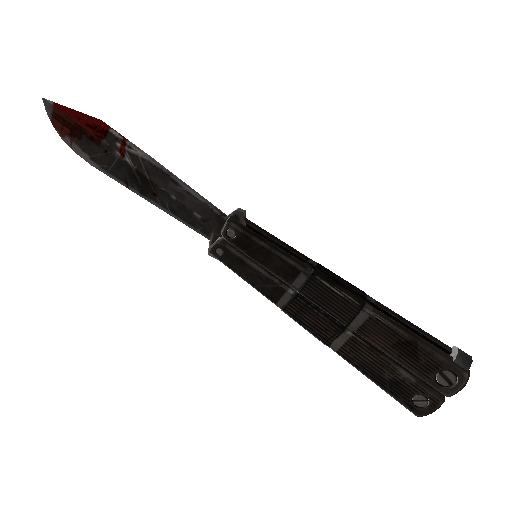 Graphite Gripped Knife (Battle Scarred)