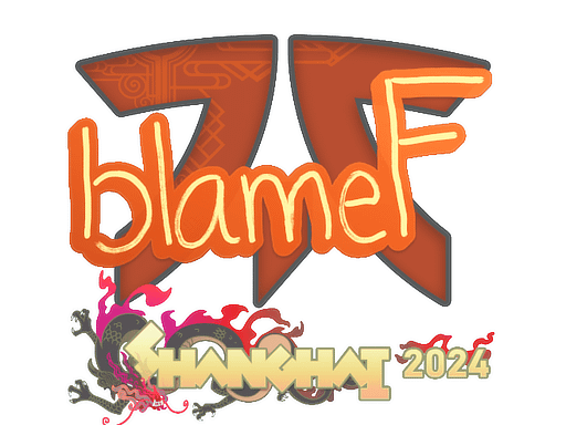 Sticker | blameF | Shanghai 2024 Item Image