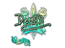 Sticker | DemQQ (Holo) | Paris 2023 Item Image