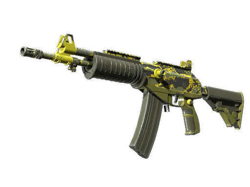 Galil AR | Acid Dart (Well-Worn) Item Image