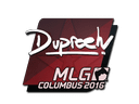 Sticker | dupreeh | MLG Columbus 2016 Item Image