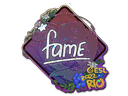 Sticker | fame (Glitter) | Rio 2022 Item Image