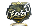 Sticker | Zeus (Gold) | Berlin 2019 Item Image