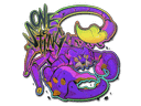Sticker | One Sting (Holo) Item Image