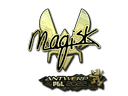Sticker | Magisk (Gold) | Antwerp 2022 Item Image