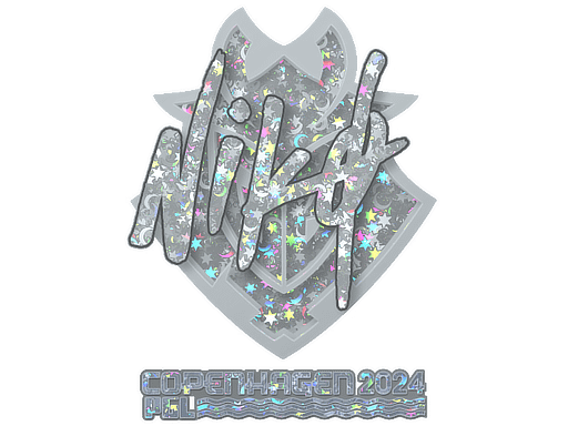 Sticker | NiKo (Glitter) | Copenhagen 2024 Item Image