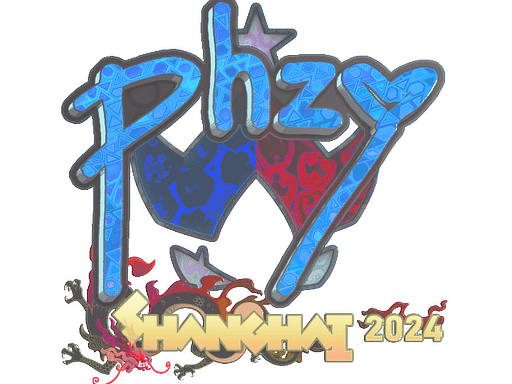 Sticker | phzy (Holo) | Shanghai 2024 Item Image