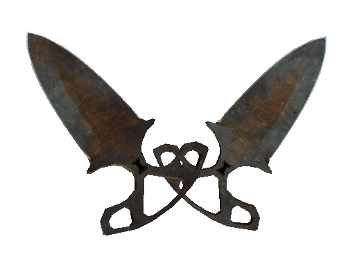 ★ Shadow Daggers | Rust Coat (Battle-Scarred) Item Image