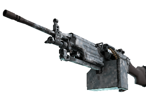 M249 | Blizzard Marbleized (Field-Tested) Item Image