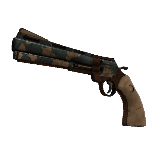 Unusual Hot Warborn Revolver (Well-Worn)