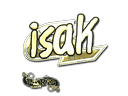 Sticker | isak (Gold) | Paris 2023 Item Image