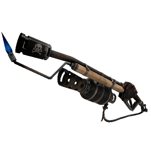 Unusual Isotope Swashbuckled Flame Thrower (Well-Worn) Item Image