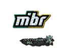 Sticker | MIBR (Glitter) | Antwerp 2022 Item Image