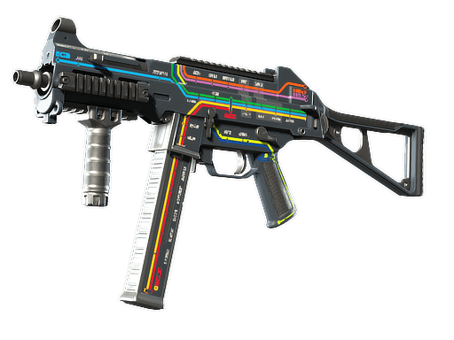 UMP-45 | Late Night Transit (Minimal Wear) Item Image
