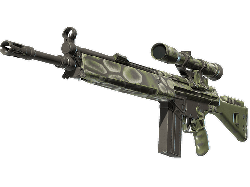 G3SG1 | Green Cell (Well-Worn) Item Image