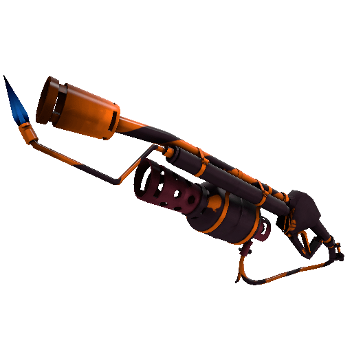 Pumpkin Plastered Flame Thrower (Factory New)