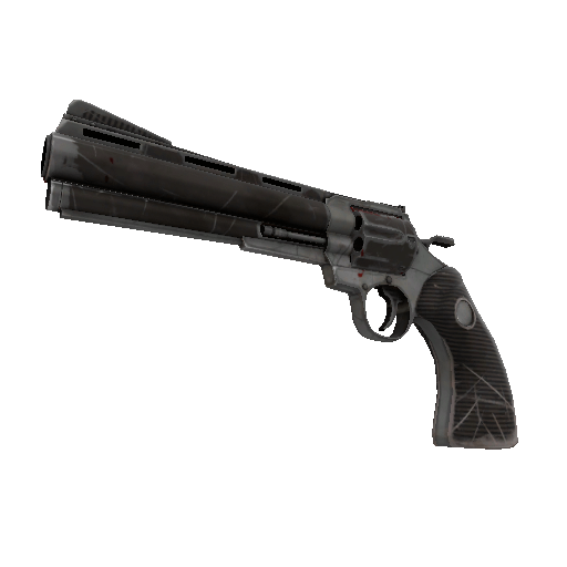 Graphite Gripped Revolver (Well-Worn)