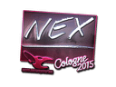 Sticker | nex (Foil) | Cologne 2015 Item Image