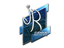 Sticker | jR (Foil) | Boston 2018 Item Image