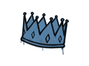 Sealed Graffiti | King Me (Monarch Blue) Item Image
