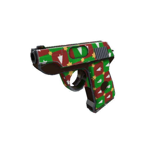 Gifting Mann's Wrapping Paper Pistol (Minimal Wear)