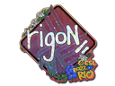 Sticker | rigoN (Glitter) | Rio 2022 Item Image