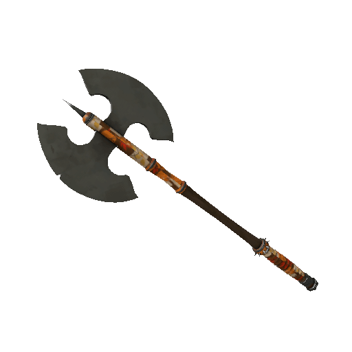 Anodized Aloha Scotsman's Skullcutter (Well-Worn)