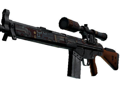 Souvenir G3SG1 | Ancient Ritual (Well-Worn) Item Image