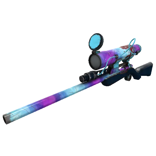 Frozen Aurora Sniper Rifle (Well-Worn)