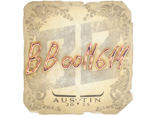 Sticker | Boombl4 | Austin 2025 Item Image