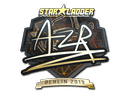 Sticker | AZR (Gold) | Berlin 2019 Item Image