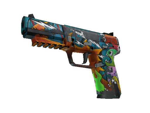 Five-SeveN | Angry Mob (Battle-Scarred) Item Image