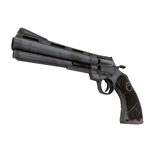 Unusual Isotope Steel Brushed Revolver (Well-Worn) Item Image