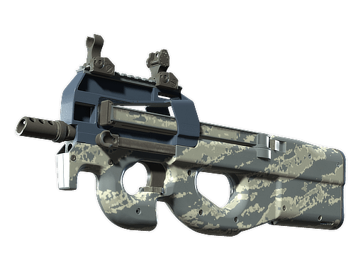 P90 | Blue Tac (Minimal Wear) Item Image