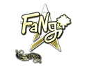 Sticker | FaNg (Gold) | Paris 2023 Item Image