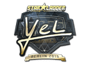 Sticker | yel (Gold) | Berlin 2019 Item Image