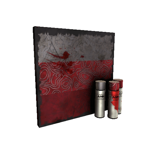 Ocean Mapped War Paint (Battle Scarred)