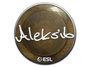 Sticker | Aleksib | Katowice 2019 Item Image
