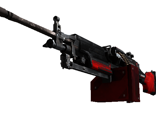 StatTrak™ M249 | System Lock (Battle-Scarred) Item Image