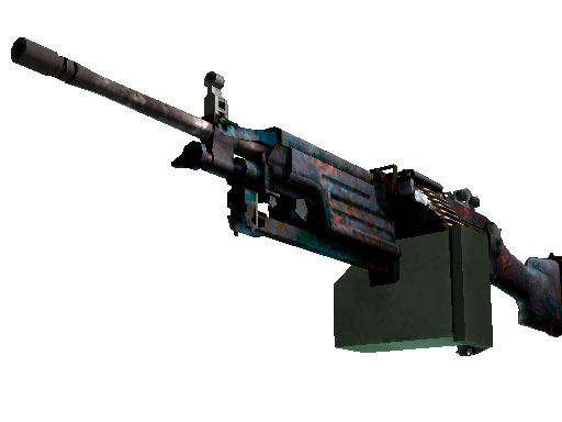StatTrak™ M249 | Magma (Field-Tested) Item Image