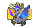 Sticker | Cyber Chicken (Holo) Item Image